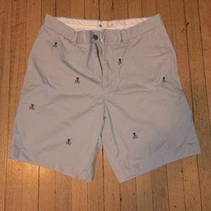 Men’s Jcrew Skull head Chino shorts 🔥🔥